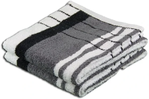 P-87213230035170-20260405181939.webp Unyqoos® Comfortabele en Luxe Douchehanddoekenset van Hoogwaardig Katoen in Stijlvolle Strepen Ontwerp