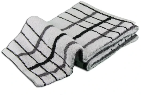 P-87213230035173-20260405181955.webp Unyqoos® Comfortabele en Luxe Douchehanddoekenset van Hoogwaardig Katoen in Stijlvolle Strepen Ontwerp