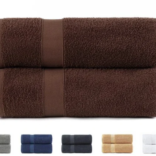 P-87213230035240-20260405182105.webp Unyqoos® Set van Luxe Douchehanddoeken in Chocoladetinten, Extra Zacht en Absorberend, 70x140 cm