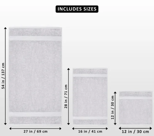 P-87213230037226-20260405180425.webp Unyqoos® Complete Luxe 8-delige Handdoekenset voor Spa-ervaring Thuis en Onderweg