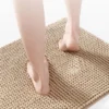 Unyqoos ® Zachte Chenille Badmat, Absorberend en Antislip, Wasbaar, 40 x 60 cm, Koffiekleur