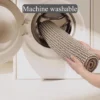 Unyqoos ® Zachte Chenille Badmat, Absorberend en Antislip, Wasbaar, 40 x 60 cm, Koffiekleur