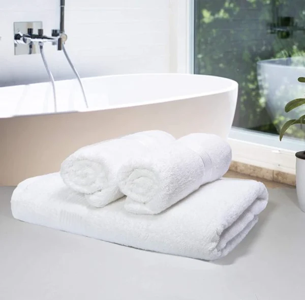 Unyqoos® Zachte en Luxe Set van 4 Katoenen Handdoeken voor Dagelijks Gebruik in Huis