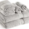 Unyqoos® Zachte en Luxe Handdoeken Set voor Dagelijks Gebruik - 6-Delig Inclusief Badlakens, Handdoeken en Waslapjes