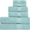 Unyqoos® Zachte en Luxe Handdoekenset van Hoogwaardige Kwaliteit voor Dagelijks Comfort, 6-delige Set