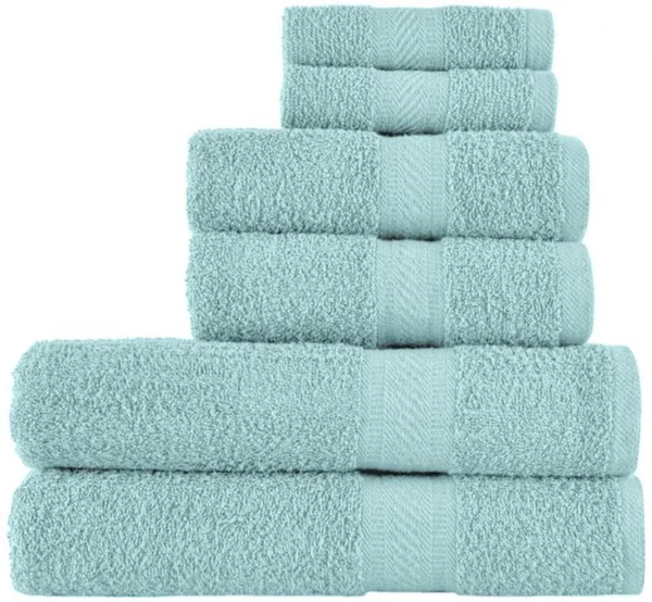 Unyqoos® Zachte en Luxe Handdoekenset van Hoogwaardige Kwaliteit voor Dagelijks Comfort, 6-delige Set