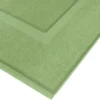 Unyqoos® Deluxe Set van Twee Zachte en Absorberende Badmatten in Salie-Groen Katoen