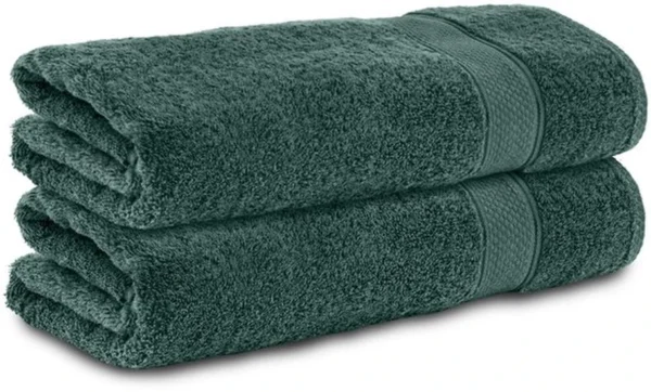 Unyqoos® Set van Luxe Handdoeken in Diepgroen Kleur voor Optimale Comfort en Absorptie