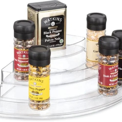 Unyqoos® Ruimtebesparend Keukenrek met Drie Niveaus voor Kruiden en Meer