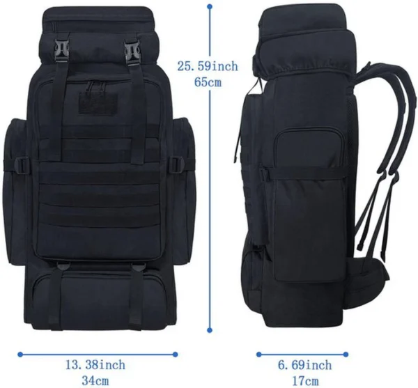 P-87213230053201-20260406084438.webp Unyqoos ® Uitgebreide Outdoor Avonturenrugzak van 80 Liter met Molle-systeem en Ademend Design