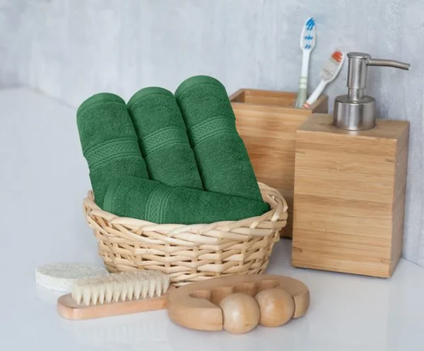 Unyqoos® Luxueuze 8-delige Handdoekenset van Hoogwaardig Katoen voor Spa, Fitness en Thuisgebruik