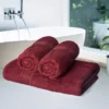 Unyqoos® Verwen Jezelf met Luxe: Set van 4 Ultra Zachte Katoenen Handdoeken voor Dagelijks Comfort