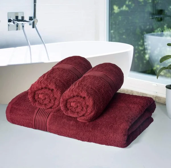 Unyqoos® Verwen Jezelf met Luxe: Set van 4 Ultra Zachte Katoenen Handdoeken voor Dagelijks Comfort