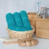 Unyqoos® Complete Luxe Badkamer Handdoekenset van Zacht Katoen met Ophanglussen in Verfrissend Turquoise
