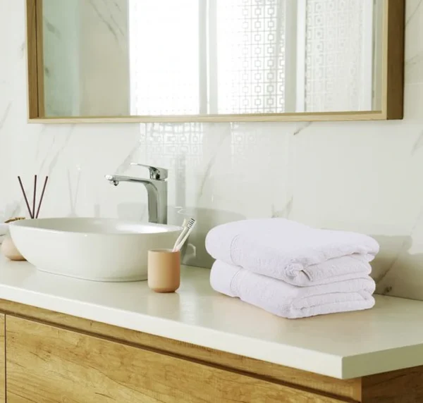 Unyqoos® Zachte en Luxe 8-delige Handdoekenset voor Badkamer en Spa Ervaring