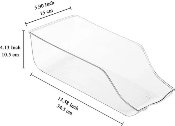 Unyqoos ® Praktische Drank- en Blikjesorganizer voor Koelkast, Werkblad en Meer – Set van 4 Stuks