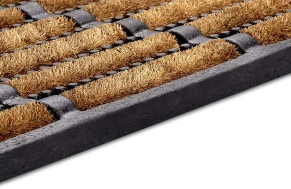 Unyqoos ® Effectieve Schoonloopmat met Kokosborstels en Antislip Rubber voor Binnen en Buiten