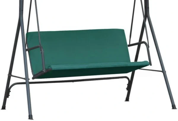 Unyqoos ® Weerbestendige Schommelbank Stoelhoes voor Buiten, Cordura Stof, 100 x 138 cm, Groen