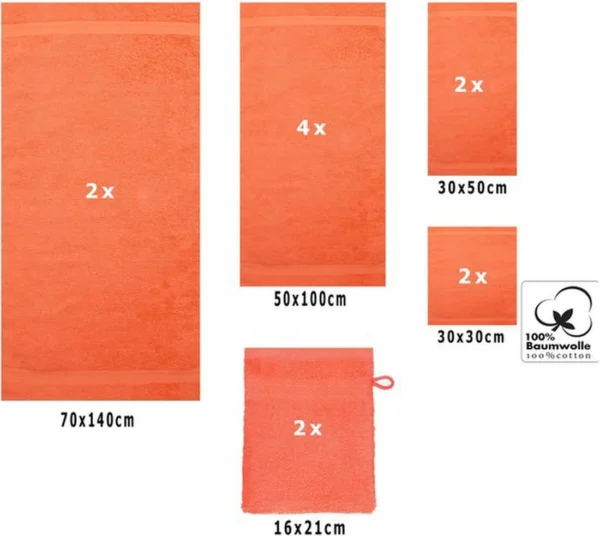 Unyqoos® Complete Luxe Handdoekenset voor Badkamercomfort - 12 Stuks in Tijdloos Design