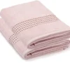 Unyqoos® Zacht en Luxueus Groot Badlaken Set van 2, 70 x 140 cm, Poederroze Katoenen Handdoeken voor Thuis en Reizen