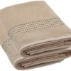 Unyqoos® Grote Luxe Badhanddoeken Set van 2, Hoogwaardige 100% Katoen, 70 x 140 cm, Neutraal Beige