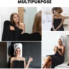 Unyqoos® Extra Grote Sneldrogende Zachte Microvezel Badhanddoek XXL voor Sauna en Douche