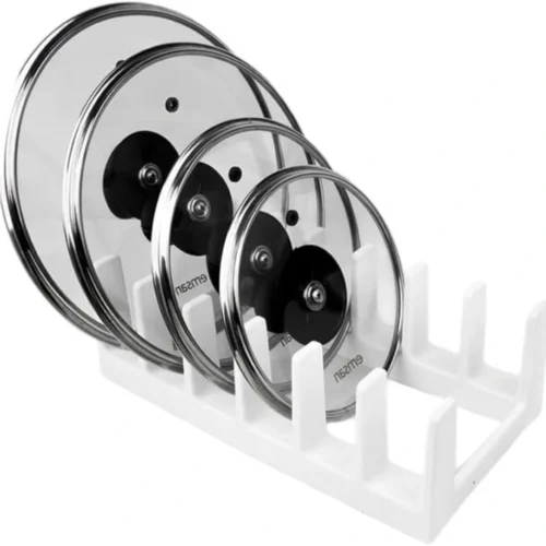 Unyqoos ® Ruimtebesparende Keukenorganisator voor Deksels en Pannen, Veelzijdige Houder voor Optimale Orde