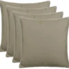 Unyqoos® Stijlvol en Comfortabel Tuinkussen voor Binnen en Buiten met Luxe Bies en Ritssluiting