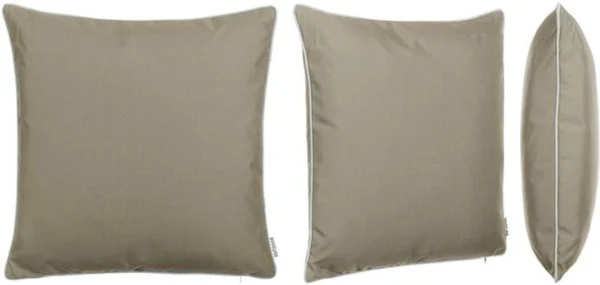 Unyqoos® Stijlvol en Comfortabel Tuinkussen voor Binnen en Buiten met Luxe Bies en Ritssluiting