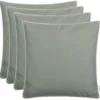 Unyqoos® Stijlvol Decoratief Tuinkussen voor Binnen en Buiten, Vuil- en Waterafstotend, 45 x 45 cm, Taupe