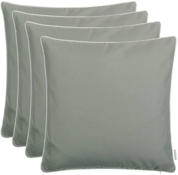 Unyqoos® Stijlvol Decoratief Tuinkussen voor Binnen en Buiten, Vuil- en Waterafstotend, 45 x 45 cm, Taupe