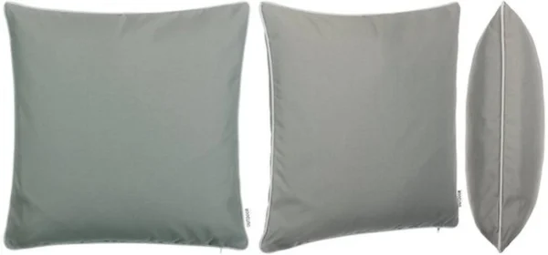 Unyqoos® Stijlvol Decoratief Tuinkussen voor Binnen en Buiten, Vuil- en Waterafstotend, 45 x 45 cm, Taupe