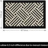 Unyqoos ® Hoogwaardige Antislip Deurmat Voor Binnen En Buiten, 60 x 90 cm, Wasbaar En Waterbestendig Ontwerp