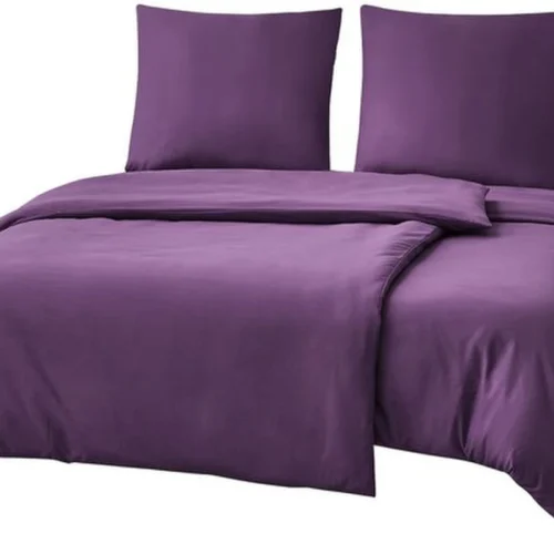 Unyqoos ® Luxueuze Microvezel Dekbedovertrekset in Trendy Lila voor Optimaal Slaapcomfort
