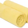 P-87213230082466-20260405180903.webp Unyqoos® Zachte en Ultra-absorberende Grote Gele Badhanddoeken Set van 2 voor Luxe Comfort