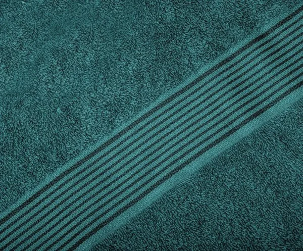 Unyqoos® Twee Stuks Luxe Grote Katoenen Badhanddoeken, Ultra Absorberend en Sneldrogend - Blauwgroen