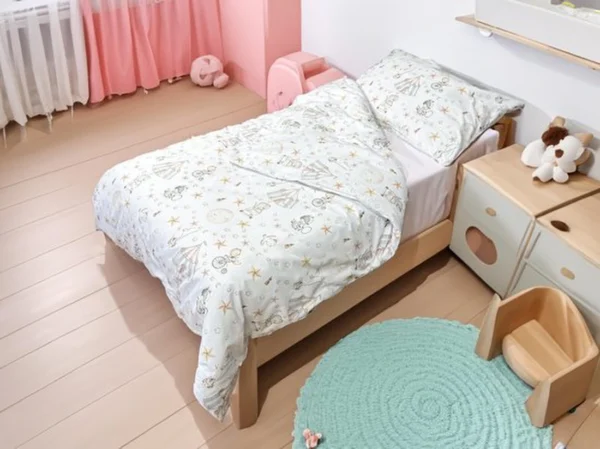 Unyqoos ® Kleurrijk Kinderbeddengoed voor Meisjes en Jongens met Circusontwerp