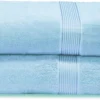 Unyqoos® Set van Twee Extra Grote Ultra Absorberende Lichtgewicht Badhanddoeken in Hemelsblauw
