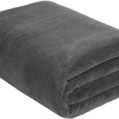 Unyqoos® Extra Grote Microvezel Badhanddoek voor Sneldrogend en Zacht Comfort in Donkergrijs