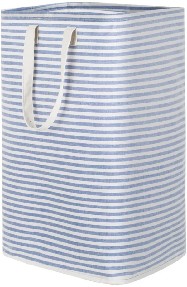 Unyqoos ® Opvouwbare Waterdichte Wasmand van 80 Liter met Handige Handgrepen in Blauw voor Diverse Opbergoplossingen