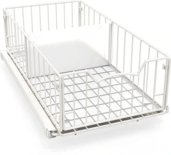 Unyqoos ® Uittrekbare Organisator voor Keukenkastjes en Badkameropslag met Schuiflade