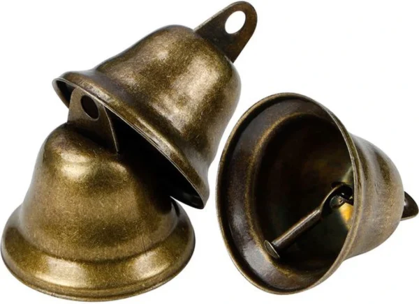 Unyqoos ® Klassieke Decoratieve Bronzen Klokjes voor Creatieve Ambachten en Evenementdecoraties