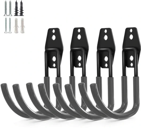 Unyqoos® Stevige en Multifunctionele Haken voor Garage en Tuinopslag