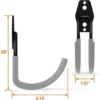Unyqoos® Stevige en Multifunctionele Haken voor Garage en Tuinopslag