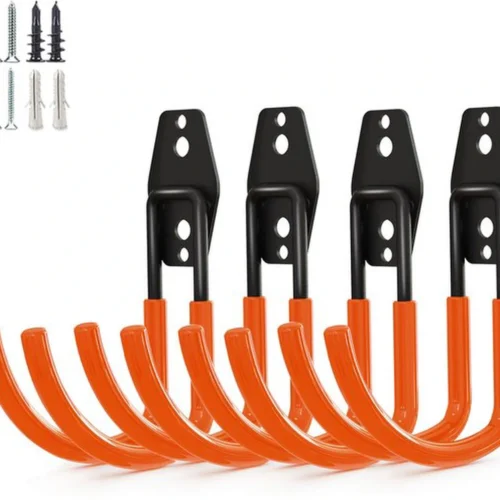 Unyqoos® Robuuste Stalen Multifunctionele Haken voor Georganiseerde Garage- en Tuinopslag