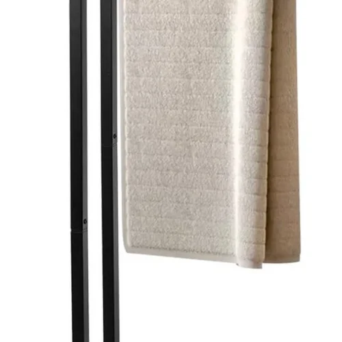 Unyqoos ® Stijlvolle Vrijstaande Handdoekhouder met Twee Stangen voor Elke Ruimte in Huis