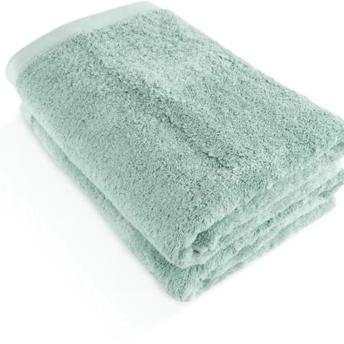 Unyqoos® Luxueuze Set van 2 Grote Zachte Douchehanddoeken van Natuurlijk Katoen in Mintkleur