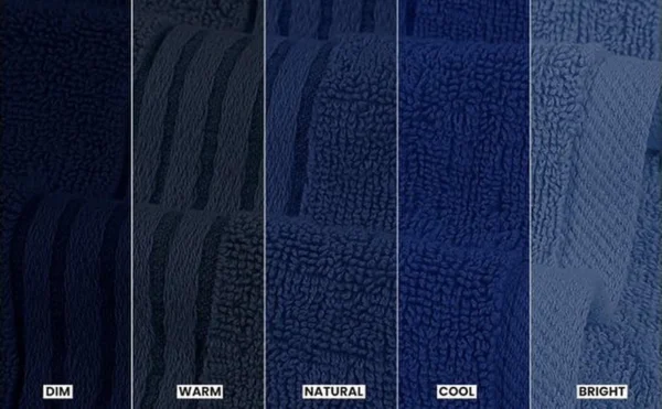 P-87213230111162-20260405181616.webp Unyqoos ® Ultrazachte en Hoogwaardige Handdoekenset van 100% Gekamd Katoen - Verpakking van 6 Stuks, Marineblauw