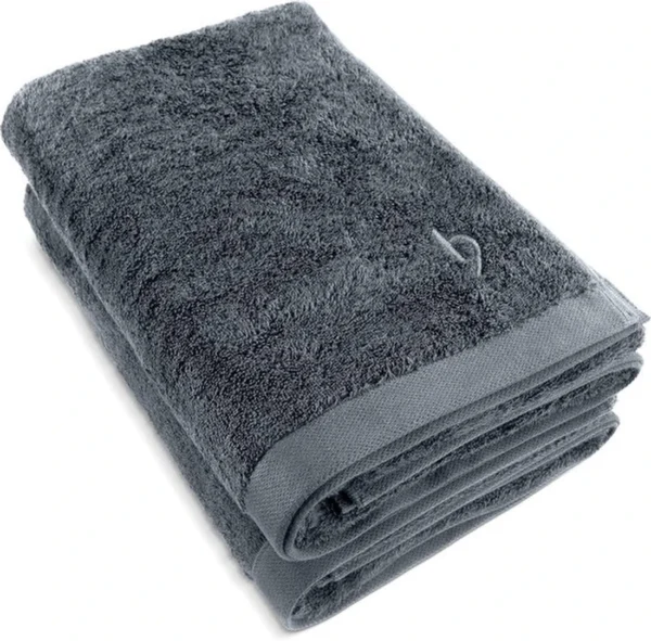 Unyqoos® Ultrazachte Luxe Douchehanddoeken Set van 2 - 70 x 140 cm - Antraciet