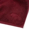 Unyqoos® Luxueuze Set van 2 Badhanddoeken, Rijke Merlot Kleur, 100% Zacht Katoen, 70x140 cm
